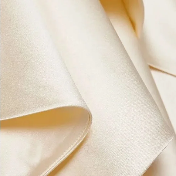 NWT Size 2 Adam Lippes “Larys” convertible cream silk dress - Picture 4 of 7